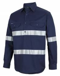 150G Closed Front Shirt with Reflective Tape